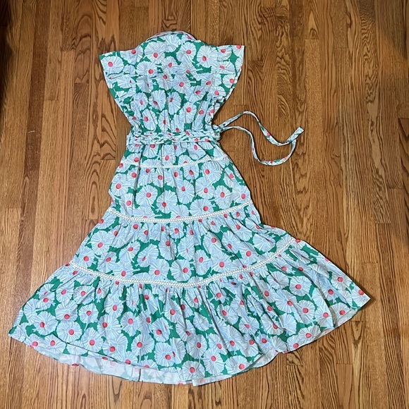 Derek Lam “Crosby” Dress. Green floral. Medium. NWOT. Host Pick! 💃🏼 - Picture 5 of 9